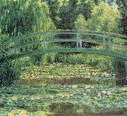 Claude Monet Le Pont japonais et L-Etang des Nympheas,Giverny painting